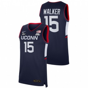 Kemba Walker #15 Navy UConn Huskies 2021-22 Alumni College Basketball Jersey