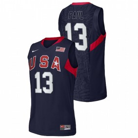 USA Basketball Chris Paul Navy 2008 Summer Olympics Limited Jersey