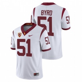 Solomon Byrd USC Trojans College Football 2022-23 White #51 Jersey