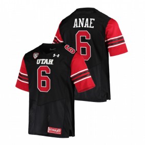 Bradlee Anae Utah Utes Black College Football NFL Alumni #6 Jersey