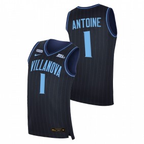 Bryan Antoine Villanova Wildcats 2020-21 Navy Big East College Basketball Jersey