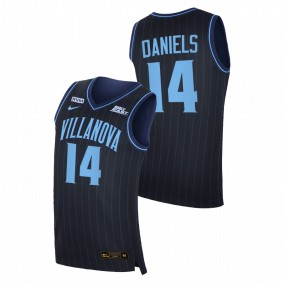 Caleb Daniels Villanova Wildcats 2020-21 Navy Big East College Basketball Jersey