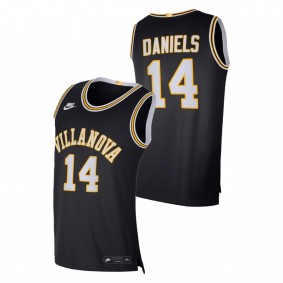 Caleb Daniels Villanova Wildcats 2020-21 Navy Retro Limited Elite Jersey