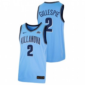 Villanova Wildcats Collin Gillespie 2021-22 Blue College Basketball Alternate Men Jersey