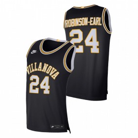 Jeremiah Robinson-Earl #24 Navy Villanova Wildcats Elite Basketball Retro Limited Jersey