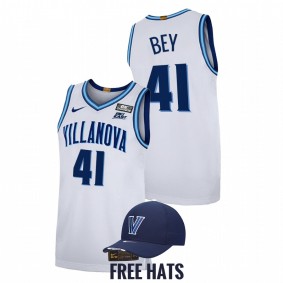 Villanova Wildcats Saddiq Bey White Home NBA Alumni Men Jersey