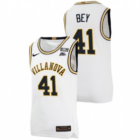 Saddiq Bey #41 White Villanova Wildcats NBA Alumni Throwback Jersey