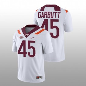 TyJuan Garbutt Virginia Tech Hokies College Football 2022-23 White NIL Replica #45 Jersey