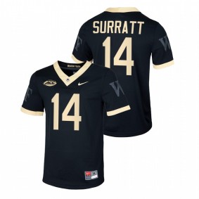 Sage Surratt Wake Forest Demon Deacons Black Untouchable NFL Alumni Jersey