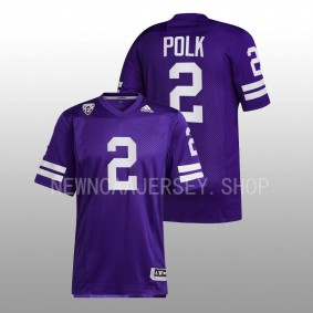 Ja'Lynn Polk Washington Huskies Reverse Retro 2022 Purple Men Jersey Football