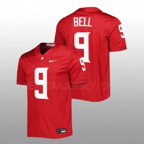 Renard Bell Washington State Cougars Untouchable Football 2022 Crimson #9 Jersey