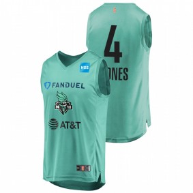 Jazmine Jones WNBA Mint Green Replica 2020 Draft Jersey