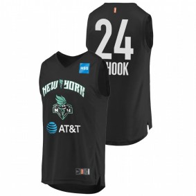 Kylee Shook WNBA Black Replica 2020 Draft Jersey