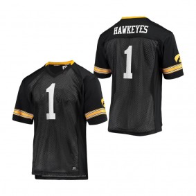 Men's Black Iowa Hawkeyes Team Replica Jersey