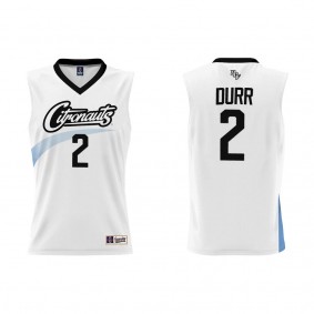 Michael Durr UCF Knights ProSphere 2023 Space Game Basketball Jersey White