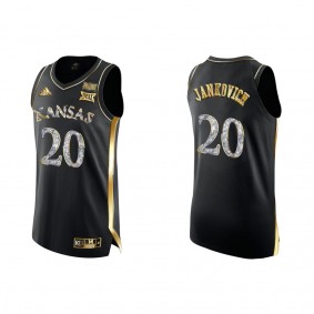 Michael Jankovich Kansas Jayhawks Diamond Edition College Basketball Jersey Black