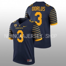 Mighty Oregon Brandon Dorlus #3 College Football Jersey Navy Webfoots