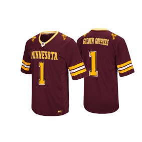 #1 Minnesota Golden Gophers Maroon Colosseum Hail Mary II Football Jersey