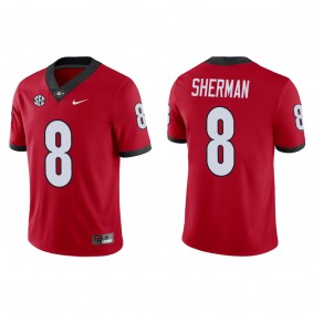 MJ Sherman Georgia Bulldogs Nike Game College Football Jersey Red