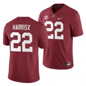 Alabama Crimson Tide Najee Harris Crimson 2019 Home Game Jersey NCAA Football