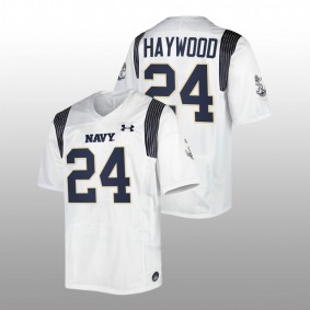 Navy Midshipmen Maquel Haywood #24 Limited Jersey Navy Premier Football