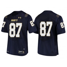 Navy Midshipmen Brandon Colon #87 Navy Ncaa College Football 2017 Special Game Jersey