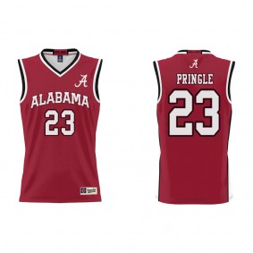 Nick Pringle Alabama Crimson Tide ProSphere NIL Pick-A-Player Basketball Jersey Crimson