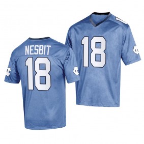 North Carolina Tar Heels Bryson Nesbit College Football 2023 Replica Jersey Youth Blue