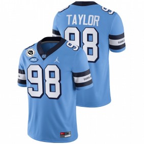 North Carolina Tar Heels Lawrence Taylor #98 Alumni Jersey Blue College Football