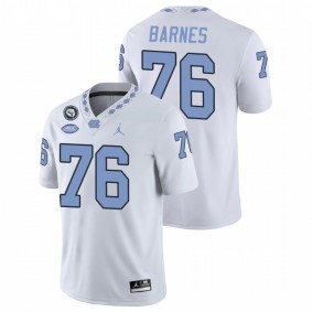 North Carolina Tar Heels William Barnes #76 Football Replica Jersey White Game