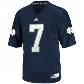 Youth Notre Dame Fighting Irish #7 Stephon Tuitt Blue Football Jersey