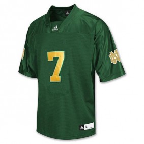 Male Notre Dame Fighting Irish #7 Stephon Tuitt Green Football Jersey