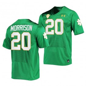 Benjamin Morrison Notre Dame Fighting Irish College Football Kelly Green Men 20 Jersey 2023