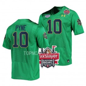 Notre Dame Fighting Irish 2022 Gator Bowl Drew Pyne Green Limited Football Jersey