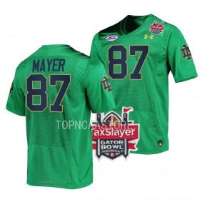 Notre Dame Fighting Irish 2022 Gator Bowl Michael Mayer Green Limited Football Jersey