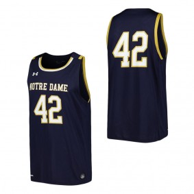 Notre Dame Fighting Irish Under Armour Replica Basketball Jersey Navy