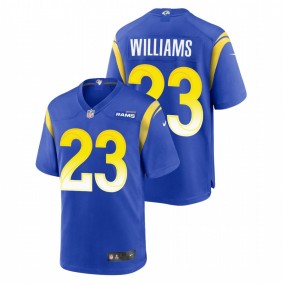 Los Angeles Rams Kyren Williams 2022 NFL Draft Royal Men Game Jersey #23