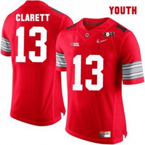 Youth Ohio State Buckeyes #13 Maurice Clarett Red Football Jersey