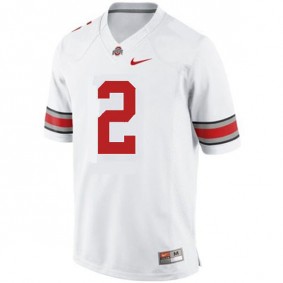 Youth Ohio State Buckeyes #2 Terrelle Pryor White Football Jersey