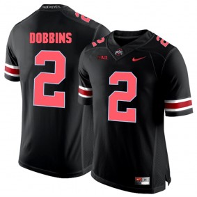 Ohio State Buckeyes #2 Blackout J.K. Dobbins Jersey