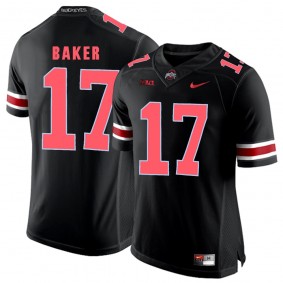 Ohio State Buckeyes #17 Blackout Jerome Baker Jersey