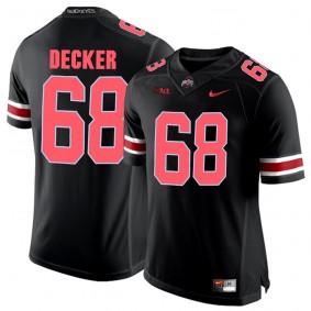 Ohio State Buckeyes #68 Blackout Taylor Decker Jersey