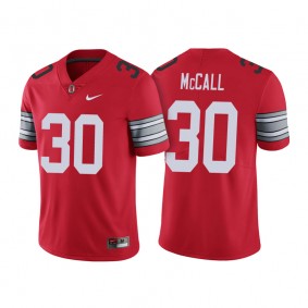 Ohio State Buckeyes Demario McCall #30 Scarlet 2018 Spring Game Limited Jersey