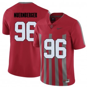 Ohio State Buckeyes #96 Red College Football Elite Sean Nuernberger Jersey