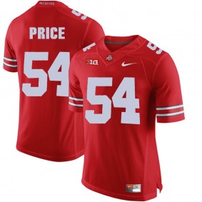 Ohio State Buckeyes #54 Scarlet College Alumni Football Billy Price Jersey