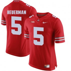 Ohio State Buckeyes #5 Scarlet College Alumni Football Jeff Heuerman Jersey