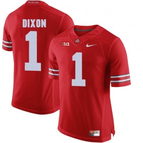 Ohio State Buckeyes #1 Scarlet College Alumni Football Johnnie Dixon Jersey