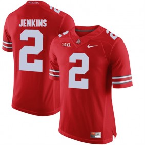 Ohio State Buckeyes #2 Scarlet College Alumni Football Malcolm Jenkins Jersey