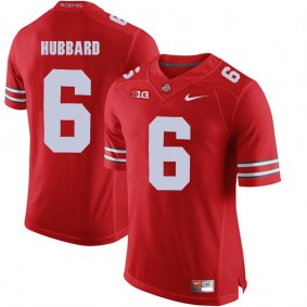 Ohio State Buckeyes #6 Scarlet College Alumni Football Sam Hubbard Jersey