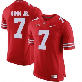 Ohio State Buckeyes #7 Scarlet College Alumni Football Ted Ginn Jr. Jersey